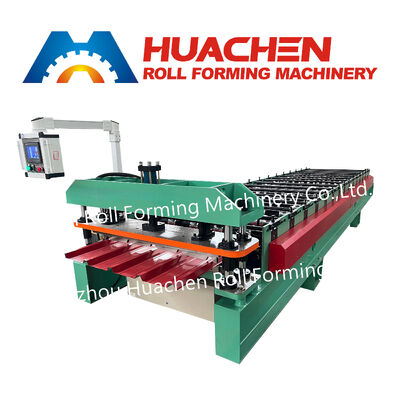 Professionelle Herstellung von Rollformmaschinen für einschichtige Dachpaneele aus farbigem Stahl