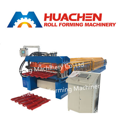 Metallverglaserte Dachfliesen Rollenformmaschine