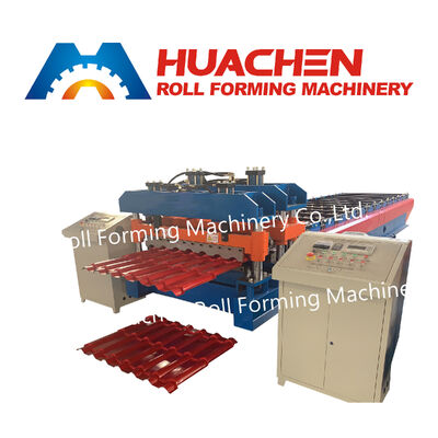 High-End-Herstellung von Galvanisiertem Dachblech aus Stahl IBR-Dachplattenform-Rollpress