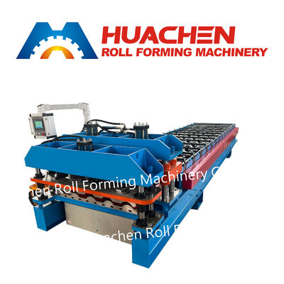 Metallwalzige Rollenformmaschine Walzige Eisendachplatte Herstellung von Hochproduktivitätsgeräten & Lager