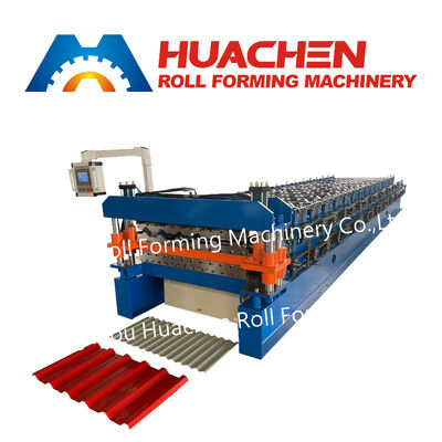 Hochleistungsmaschine zur Verformung von Metalldachplatten für Bauvorrichtungen