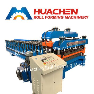 Hochwertige Rollformmaschine für die Blechumformung von Dachblechen