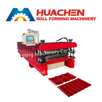 Vollautomatische Trapezblech-Rollformmaschine für Metalldachplatten
