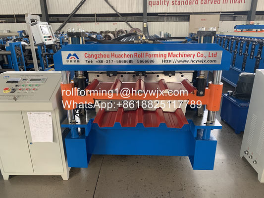 IBR-Wand und Dach-Blatt-Doppelschicht-Rolle, die Maschinen-Mongolei-Art bildet