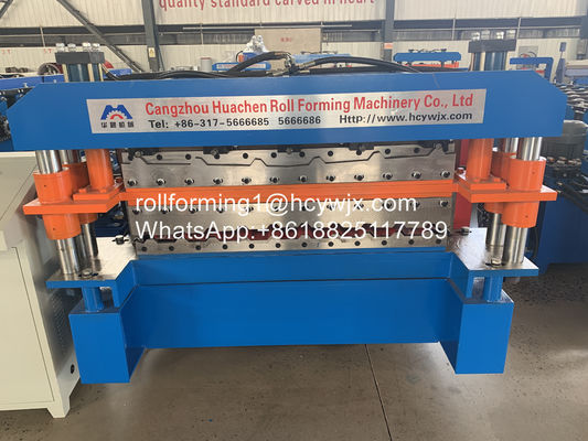 IBR-Metall, welches die Doppelschicht-Rolle bildet Maschine überdacht