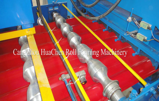 Partical-Bogen-Deckungs-Rollen glasig-glänzende Fliese, die Maschine für Furchungs-Profil bildet