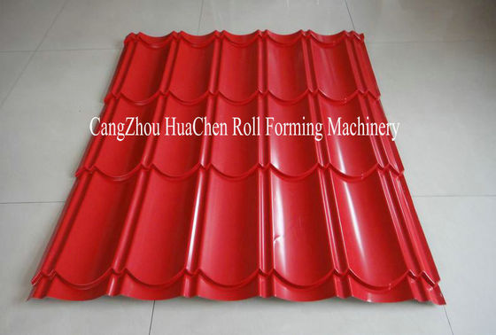 Hydraulisches Schnittdoppelschicht-Stahlblech-Dach, das Maschine mit 2 Profilen in einem bildet