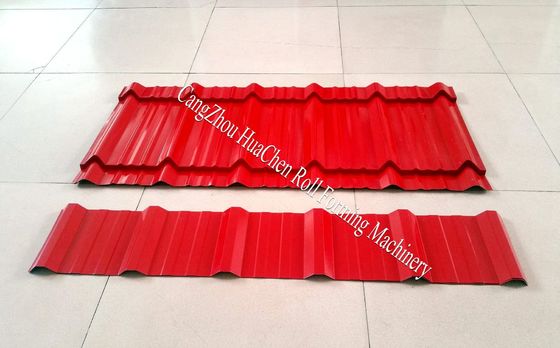 freier Entwurfs-Stahlfliesen-Doppelschicht-Rolle der Stations-16 -18, die Maschine PPGI/GI bildet